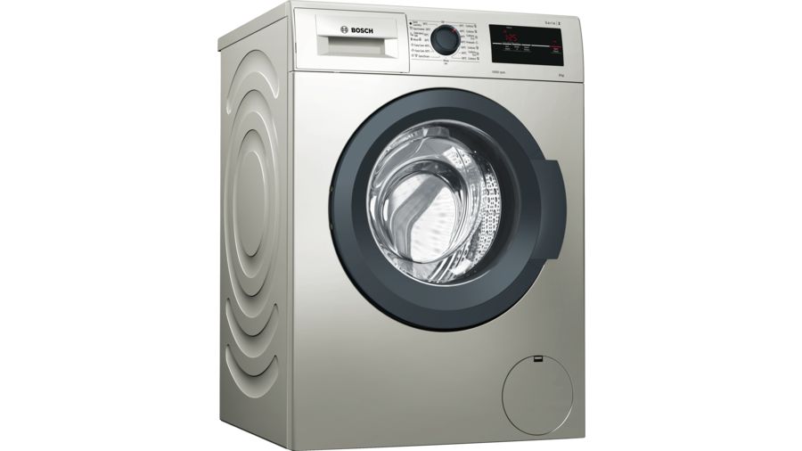 Buy Bosch Serie 2 8kg Silver Front Loader Washing Machine